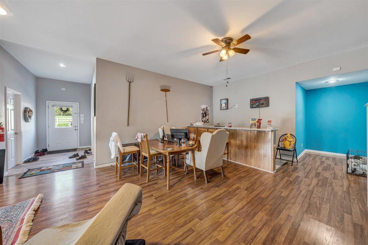 12595 Hardy Road Hardy, VA 24101 - Photo 7 of 33 a view of a dining room with furniture and wooden floor