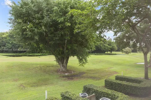 a view of yard with an outdoor space