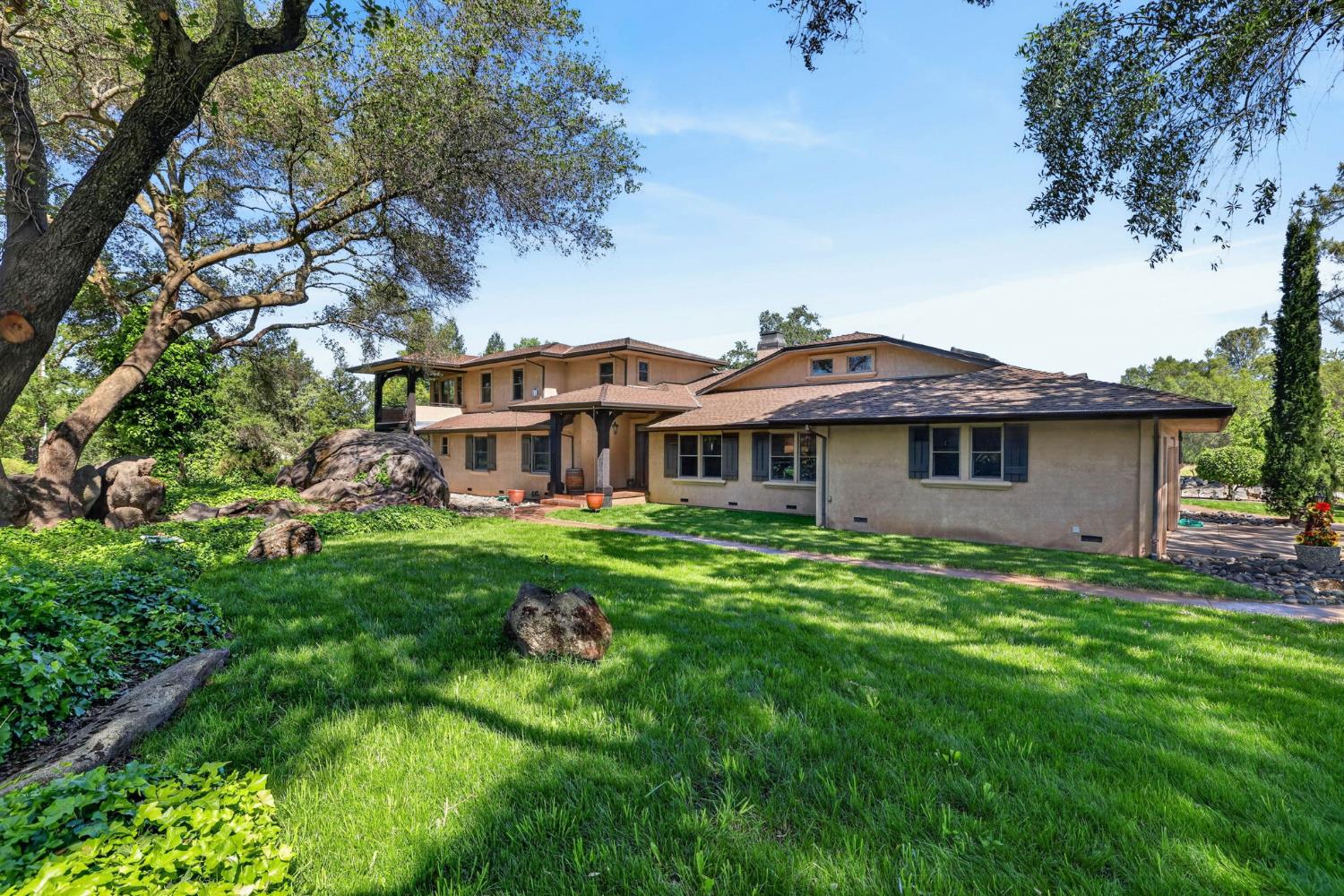 7021 Horseshoe Bar Road Loomis, CA 95650 - Photo 2 of 77 Daytime view of Property Entrance.