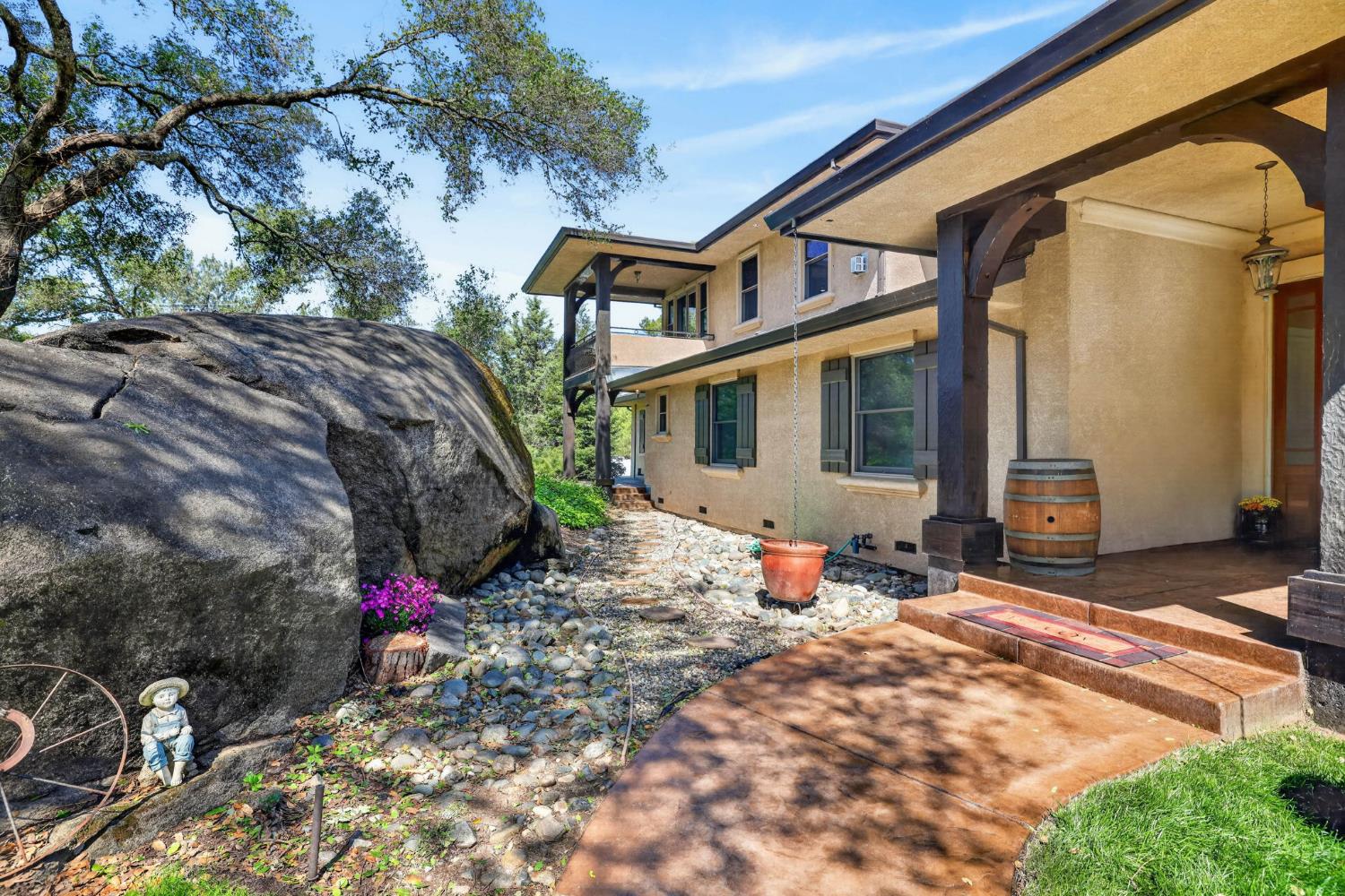 7021 Horseshoe Bar Road Loomis, CA 95650 - Photo 3 of 77 View near the Front Entrance walkway.