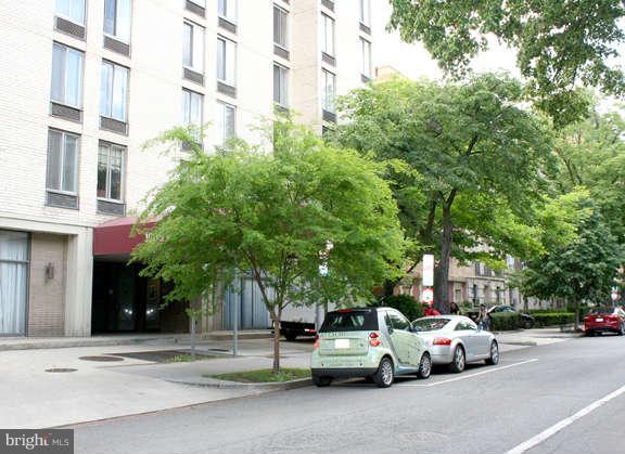 Front of the building