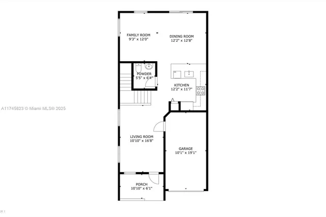 a picture of a rug with a white wall and a picture