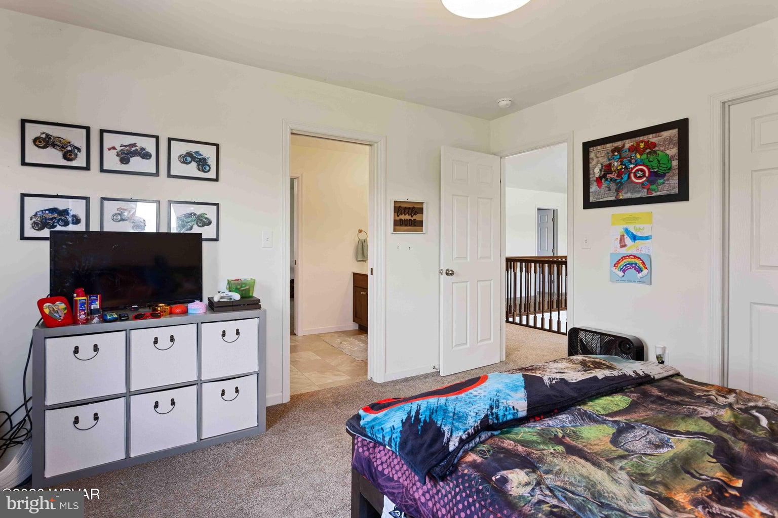 92 Easton Road Trout Run, PA 17771 - Photo 81 of 108 Cozy bedroom with vibrant decor.