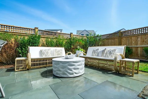 a view of outdoor space and patio