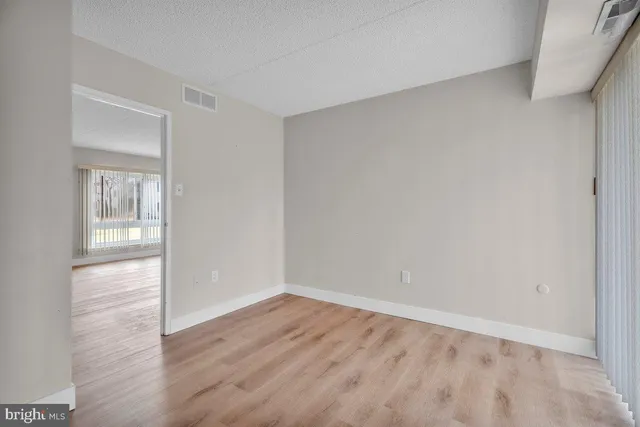 wooden floor in an empty room