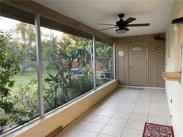 a view of an entryway