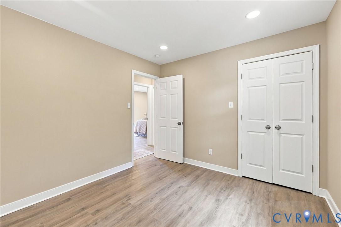 3221 Clintwood Road Midlothian, VA 23112 - Photo 35 of 46 Wood-finish flooring, recessed lighting, and white