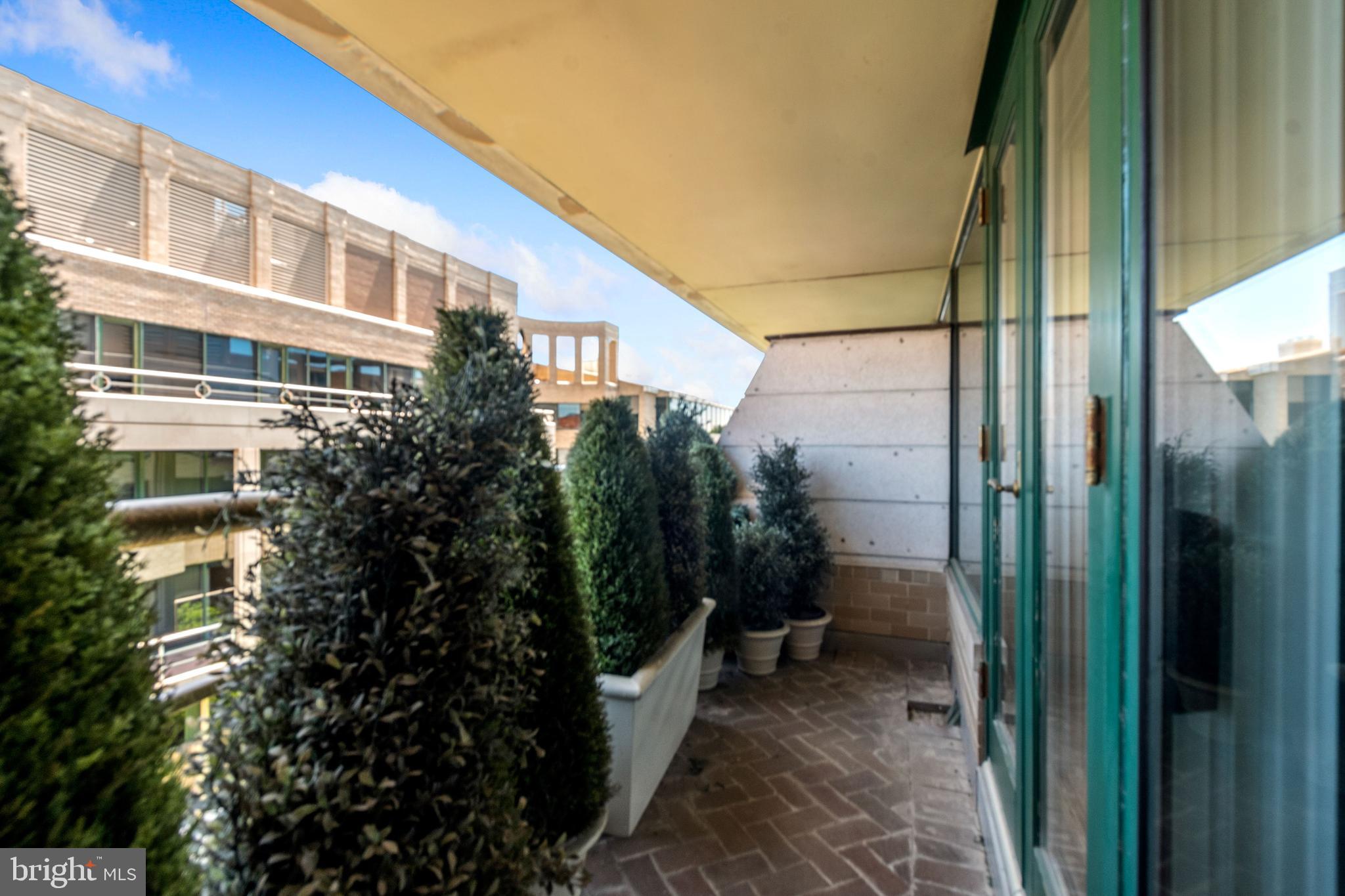 3030 K Street Northwest, Unit 201 Washington, DC 20007 - Photo 17 of 19 Balcony