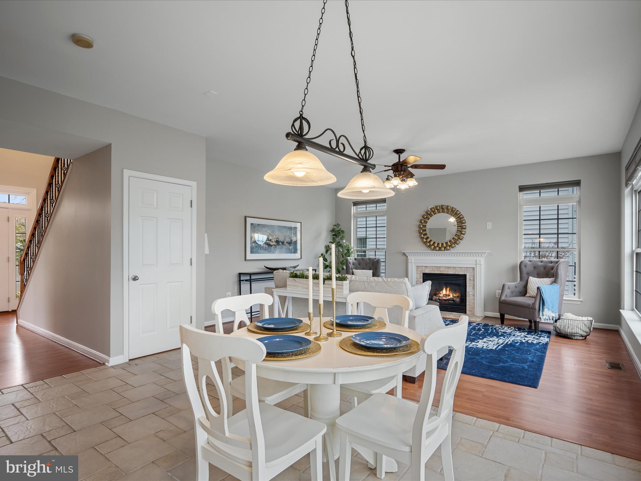 26 Limestone Way Fredericksburg, VA 22406 - Photo 16 of 67 a view of a dining room with a table and chairs