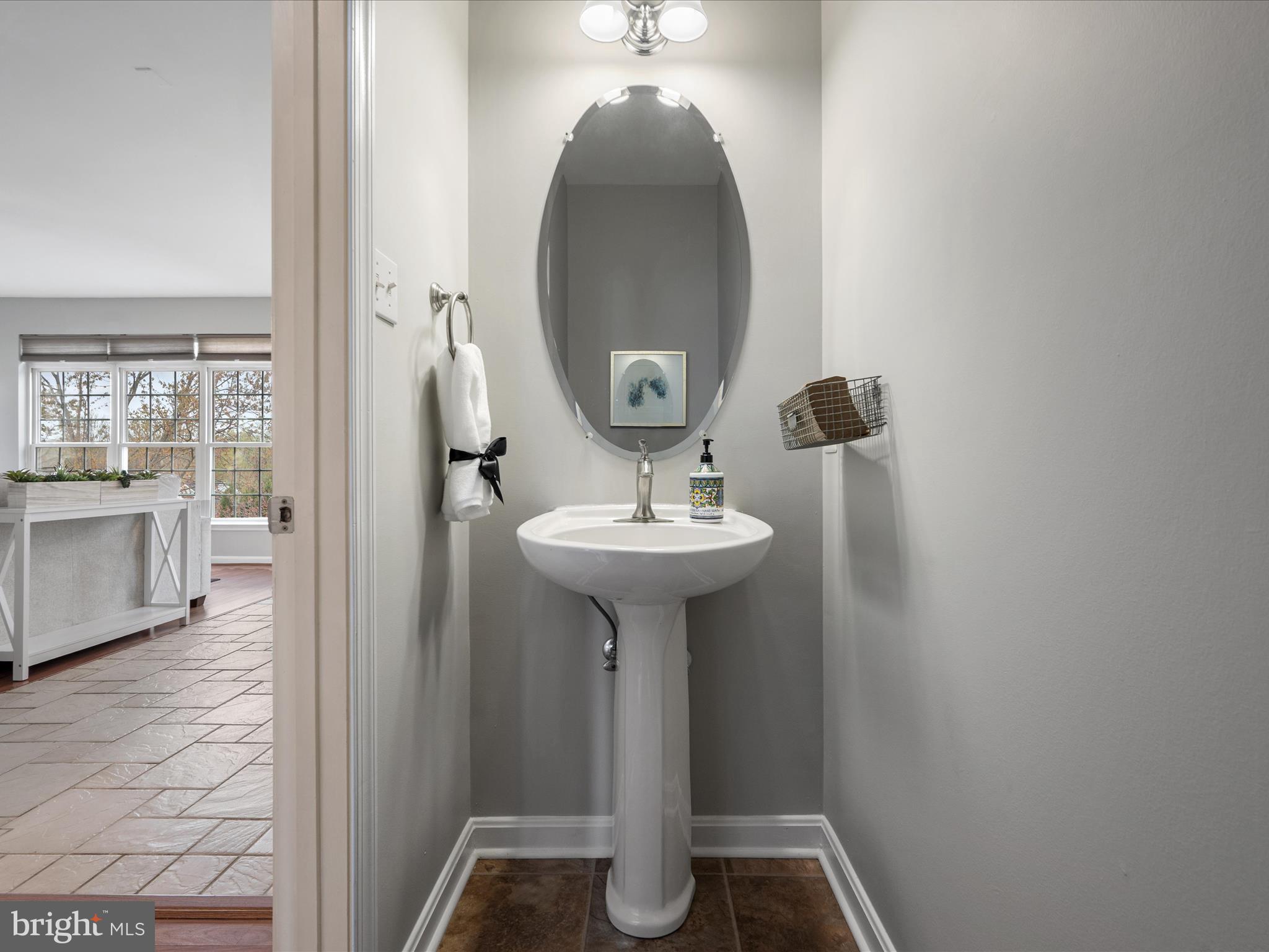 26 Limestone Way Fredericksburg, VA 22406 - Photo 27 of 67 a bathroom with a sink and mirror