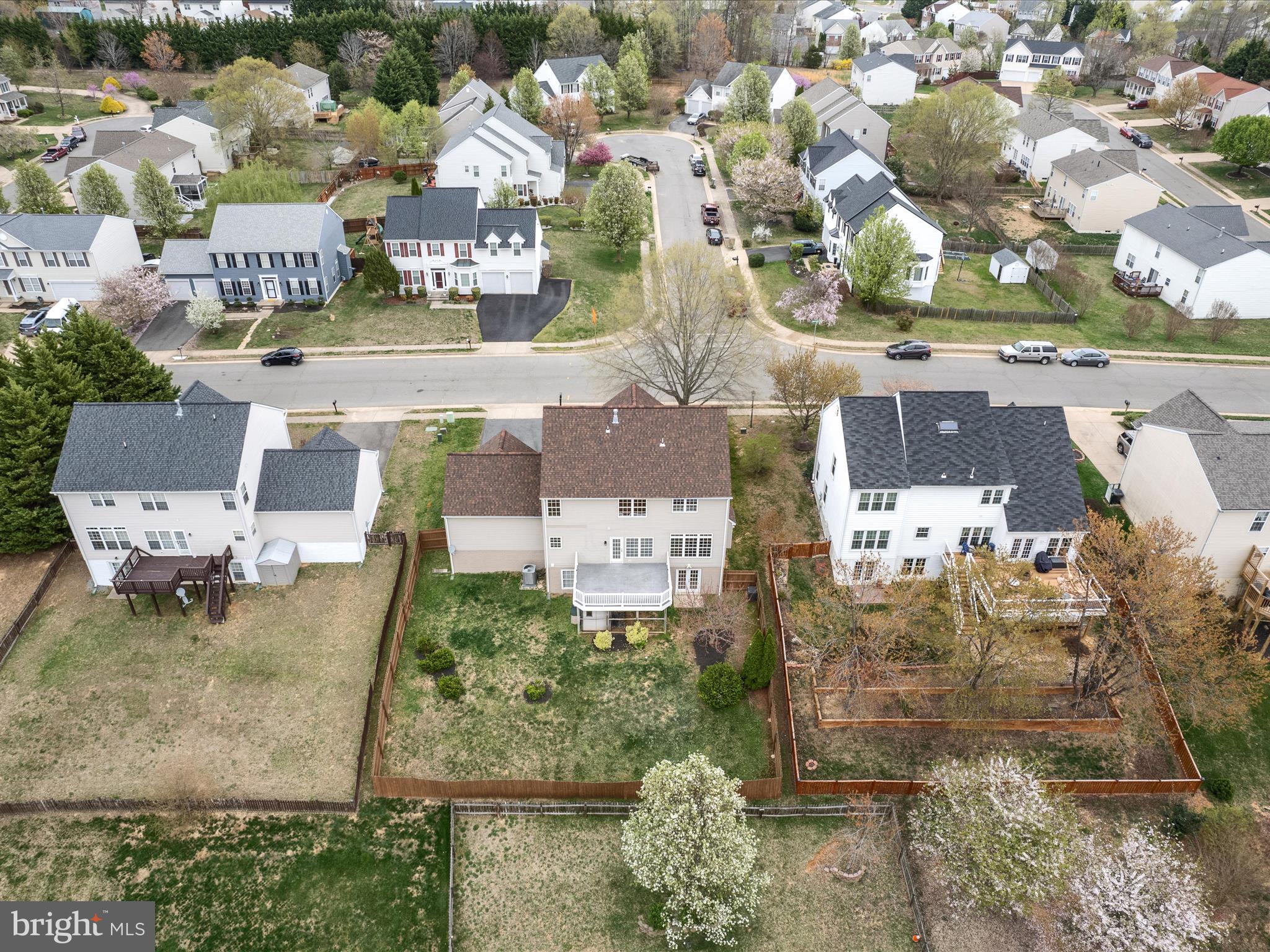 26 Limestone Way Fredericksburg, VA 22406 - Photo 56 of 67 an aerial view of residential houses with outdoor space