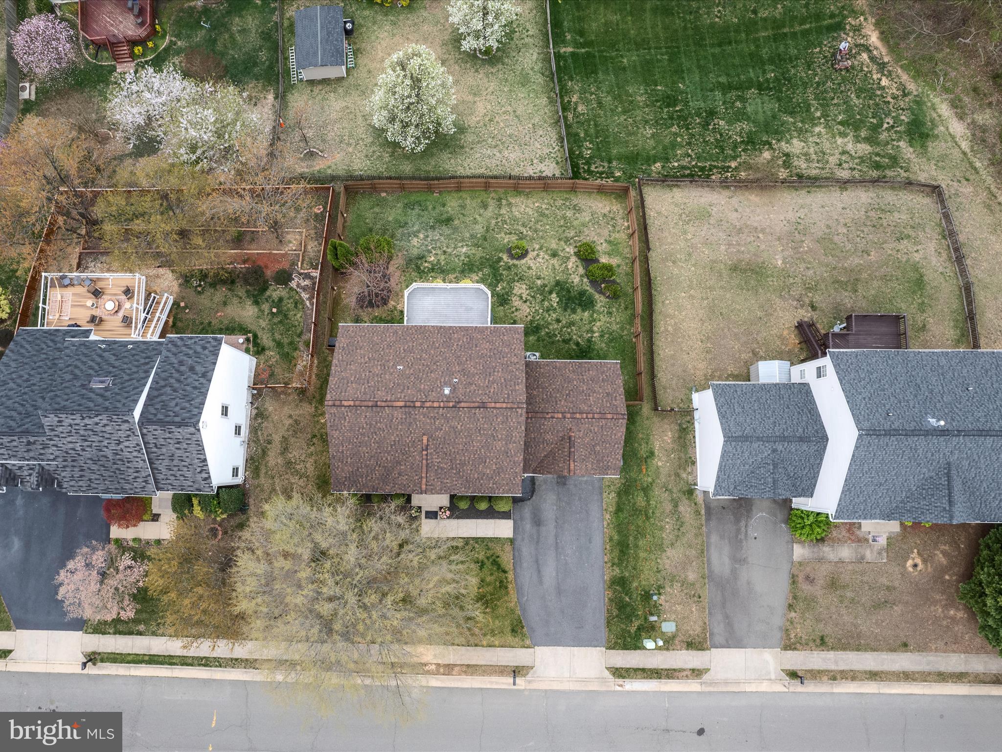 26 Limestone Way Fredericksburg, VA 22406 - Photo 60 of 67 an aerial view of a house with a yard and large tree