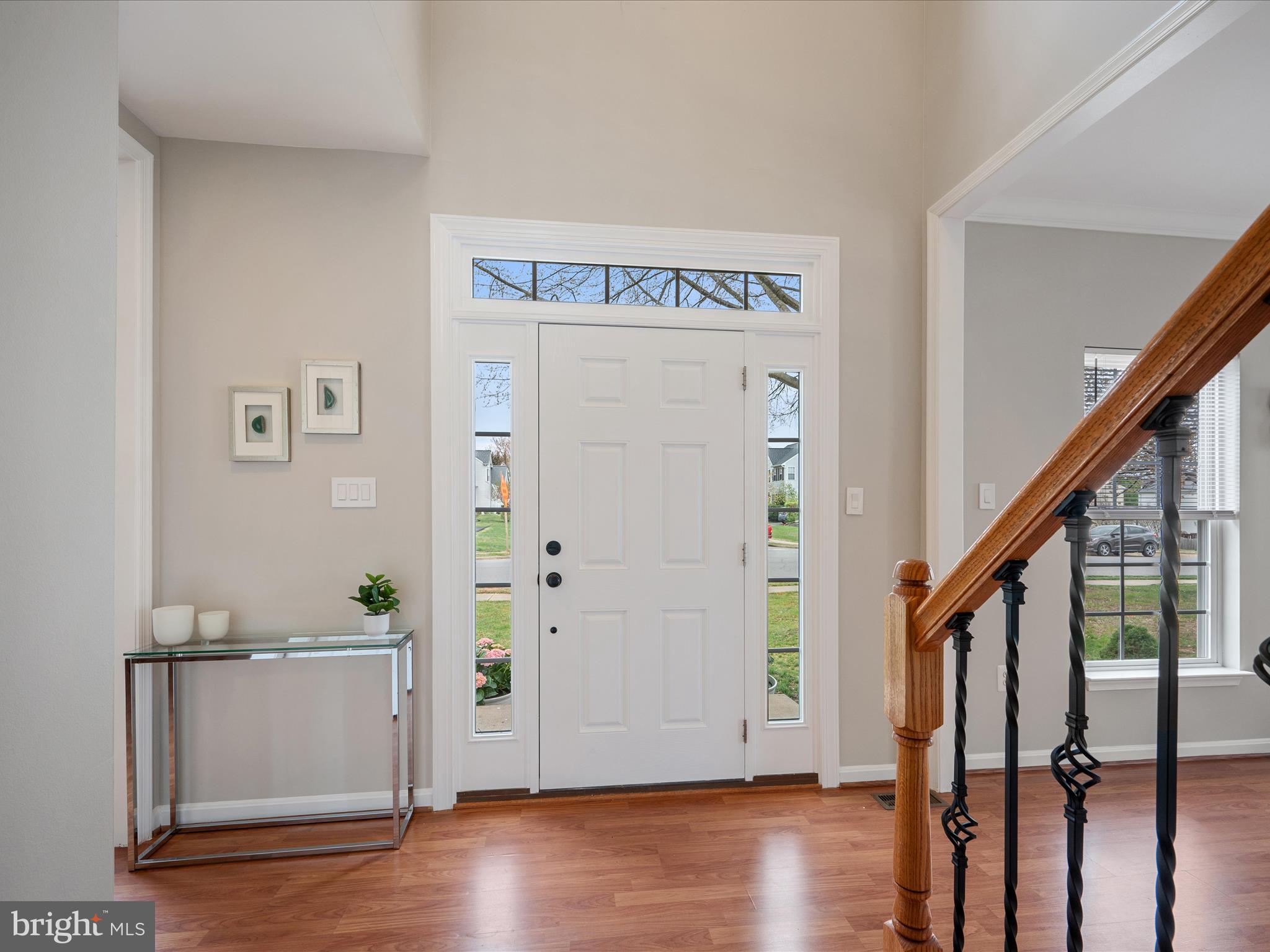 26 Limestone Way Fredericksburg, VA 22406 - Photo 6 of 67 a view of an entryway with wooden floor