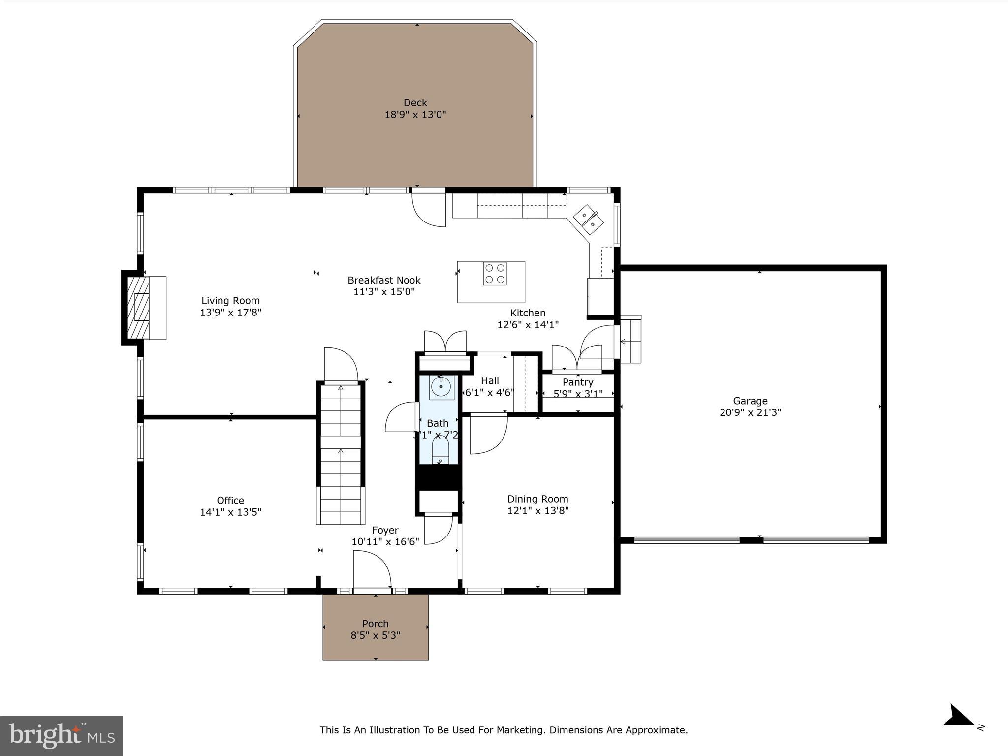 26 Limestone Way Fredericksburg, VA 22406 - Photo 65 of 67 Floorplan