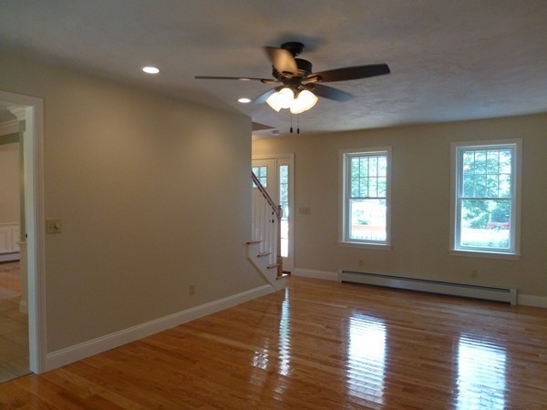 Lot 1 Baker Hill Road Spencer, MA 01562 - Photo 13 of 28 a view of empty room with wooden floor and fan
