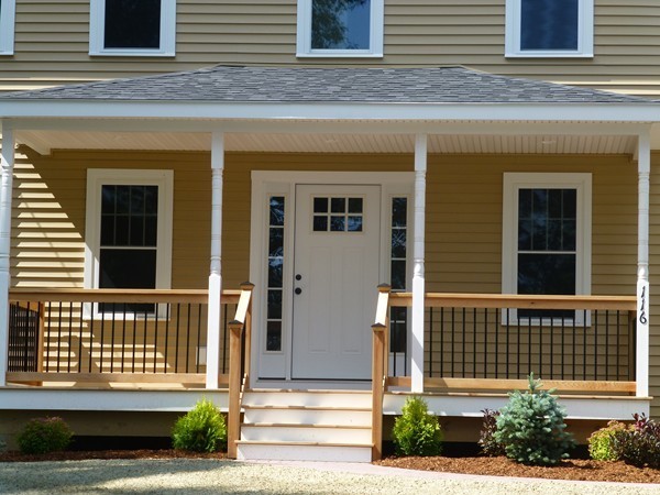 Lot 1 Baker Hill Road Spencer, MA 01562 - Photo 3 of 28 a view of a brick house with a yard