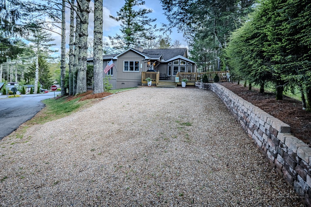a view of house with outdoor space area