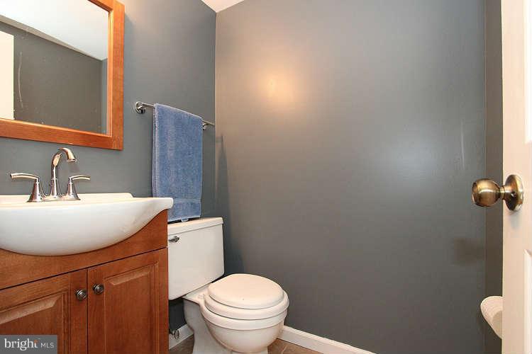 11525 Pine Cone Court Reston, VA 20191 - Photo 25 of 30 a bathroom with a sink a toilet and mirror