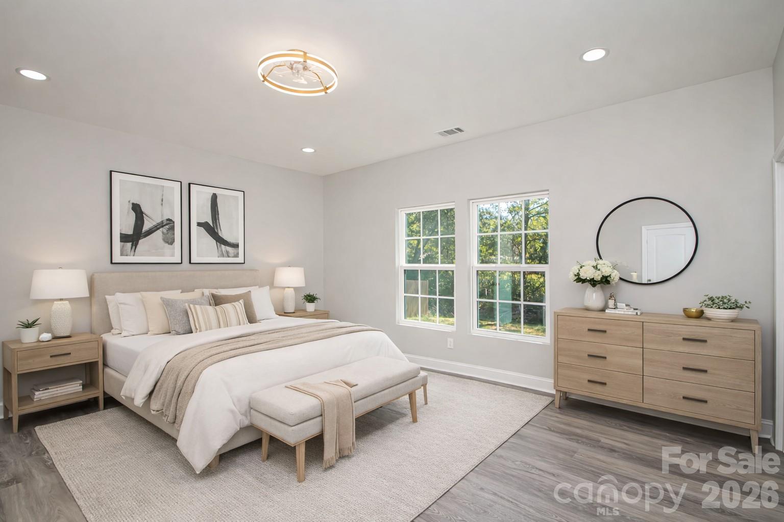 728 Sugar Plum Road Chester, SC 29706 - Photo 17 of 47 a bedroom with a large bed and a window