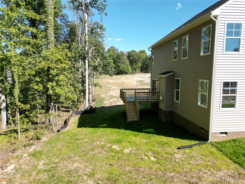3830 Belspring Road Chester, VA 23831 - Photo 34 of 43 a view of a backyard