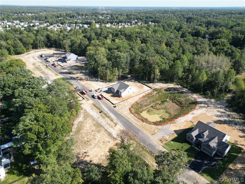 3830 Belspring Road Chester, VA 23831 - Photo 39 of 43 an aerial view of a house with a yard