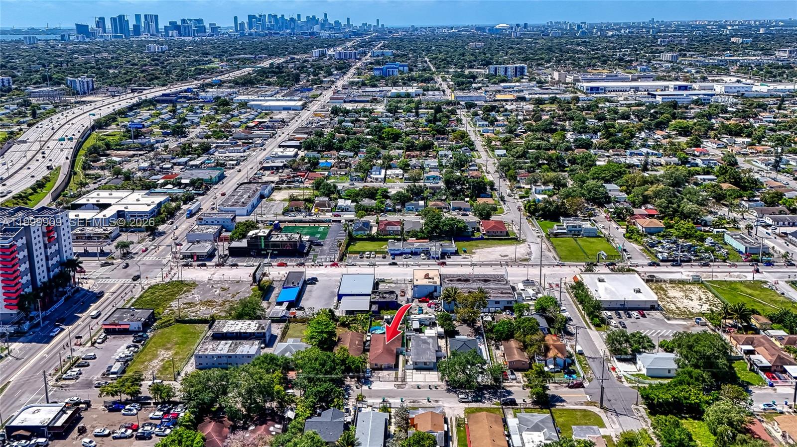 760 Northwest 80th Street, Unit 760 Miami, FL 33150 - Photo 26 of 32 an aerial view of a city