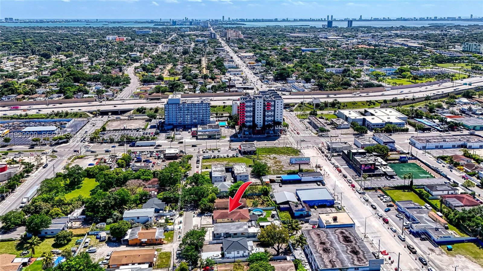 760 Northwest 80th Street, Unit 760 Miami, FL 33150 - Photo 28 of 32 an aerial view of a city