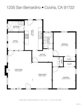 $798,000 | 1235 West San Bernardino Road, Covina, CA 91722