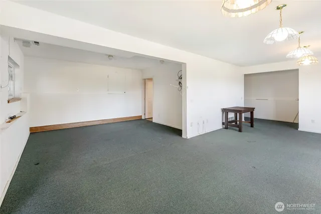 a backyard of a house