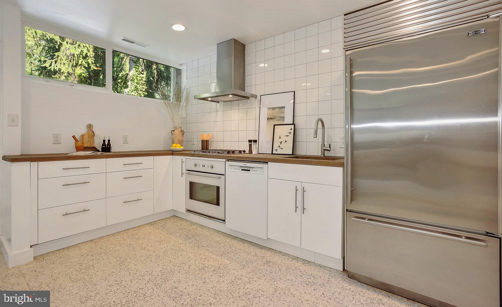 11544 Hickory Cluster Reston, VA 20190 - Photo 13 of 34 Lower-Level Remodeled Gourmet Kitchen (2nd View)