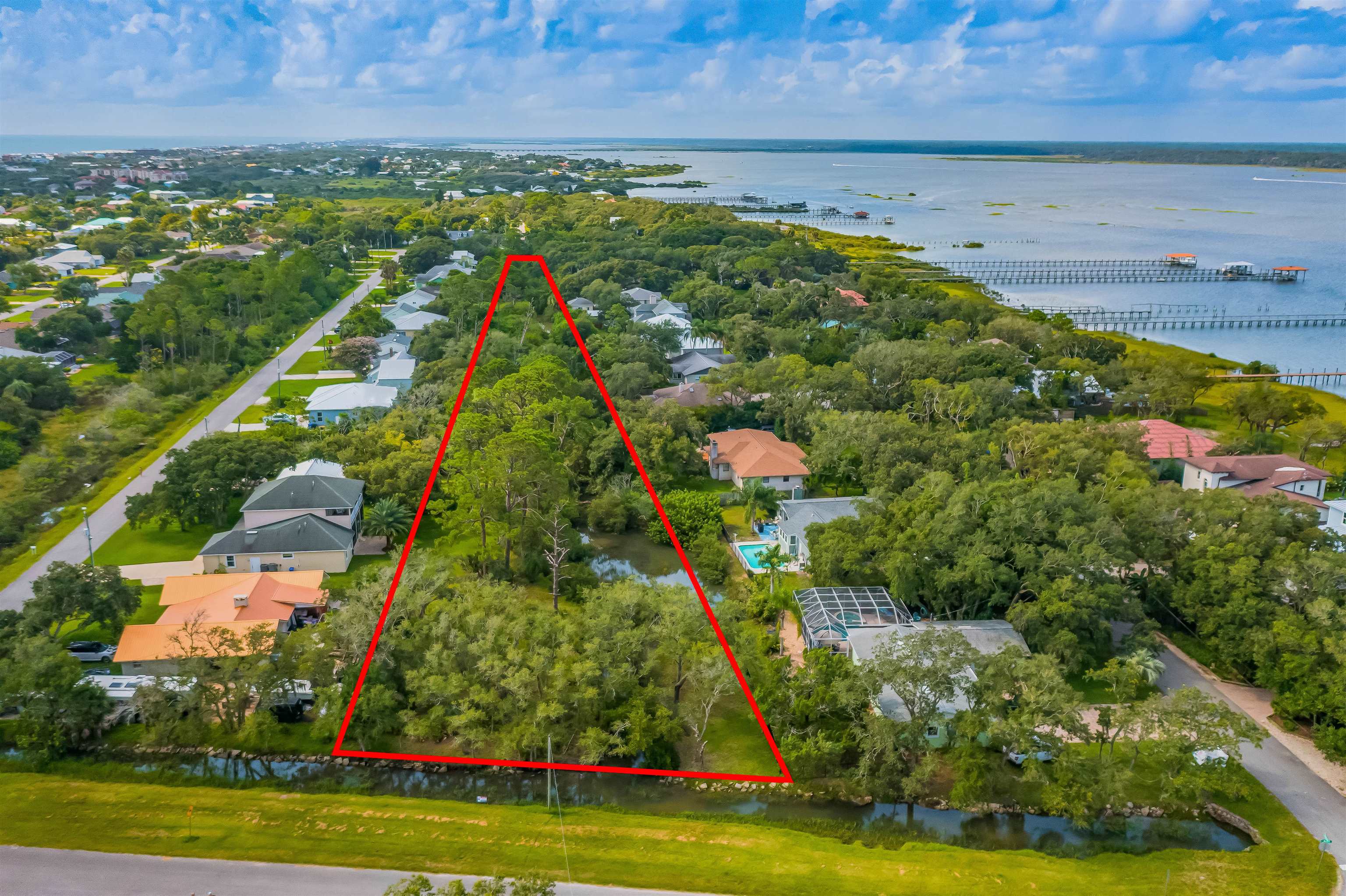 Micklers Rd Street St. Augustine, FL 32080 - Photo 2 of 62 a view of a yard with an outdoor space