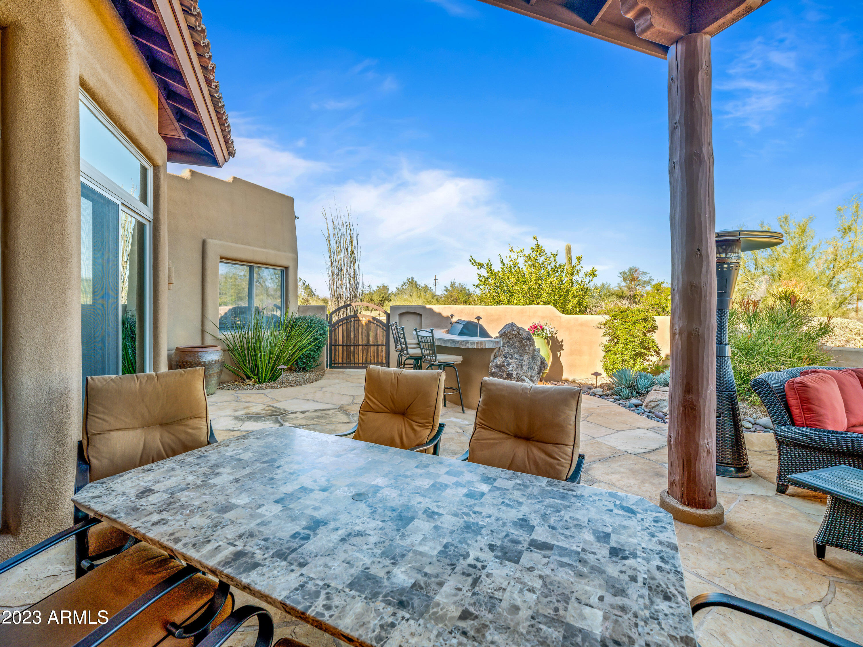 18424 Cobre Way Rio Verde, AZ 85263 - Photo 34 of 40 Flagstone patio