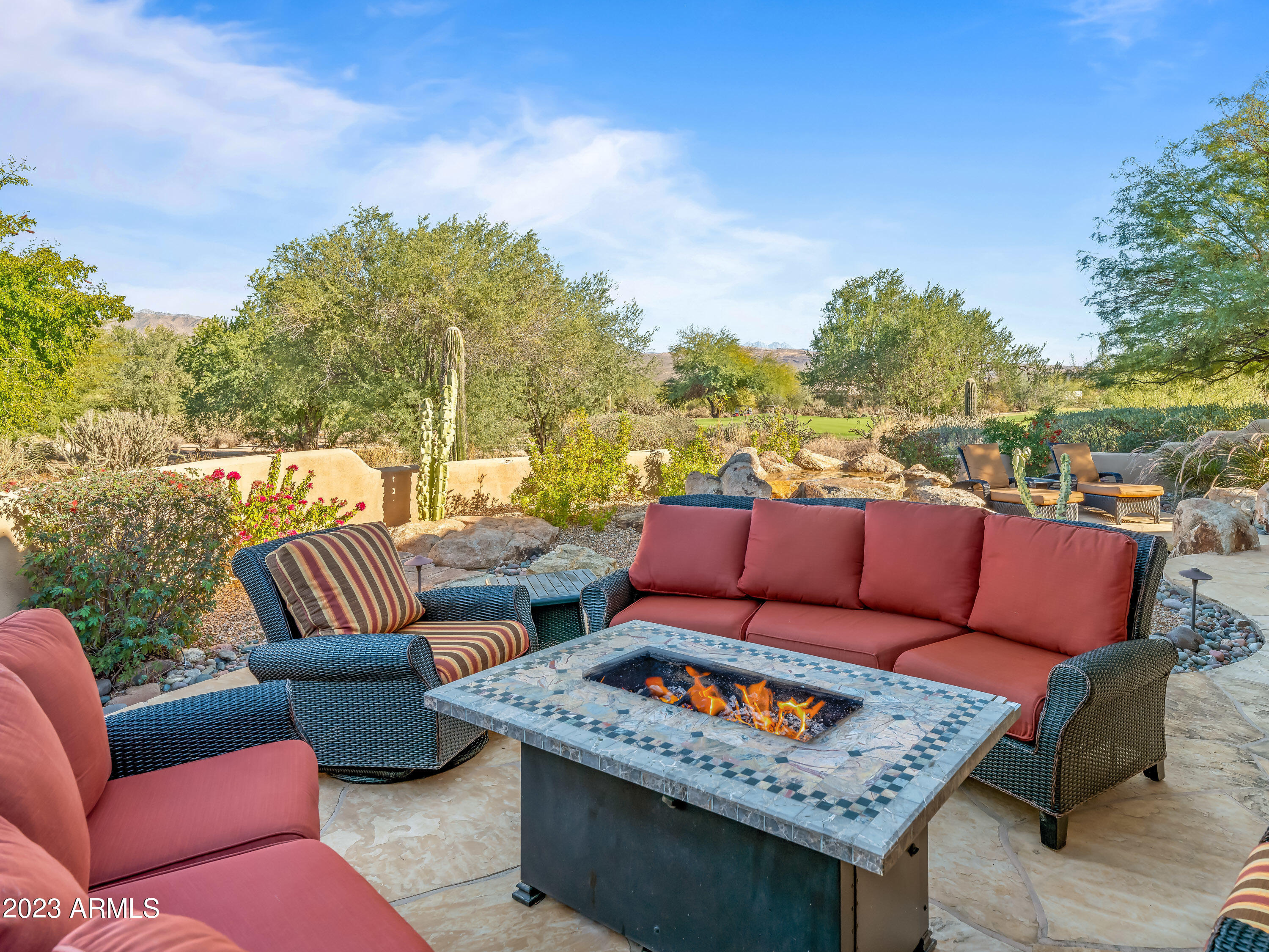 18424 Cobre Way Rio Verde, AZ 85263 - Photo 36 of 40 Firepit and patio furniture