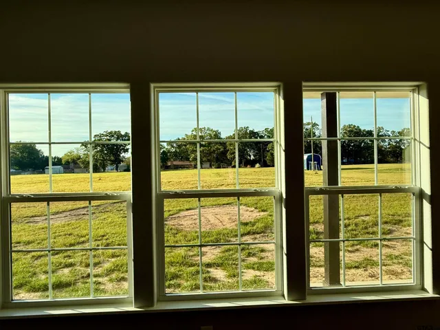 a view of front door