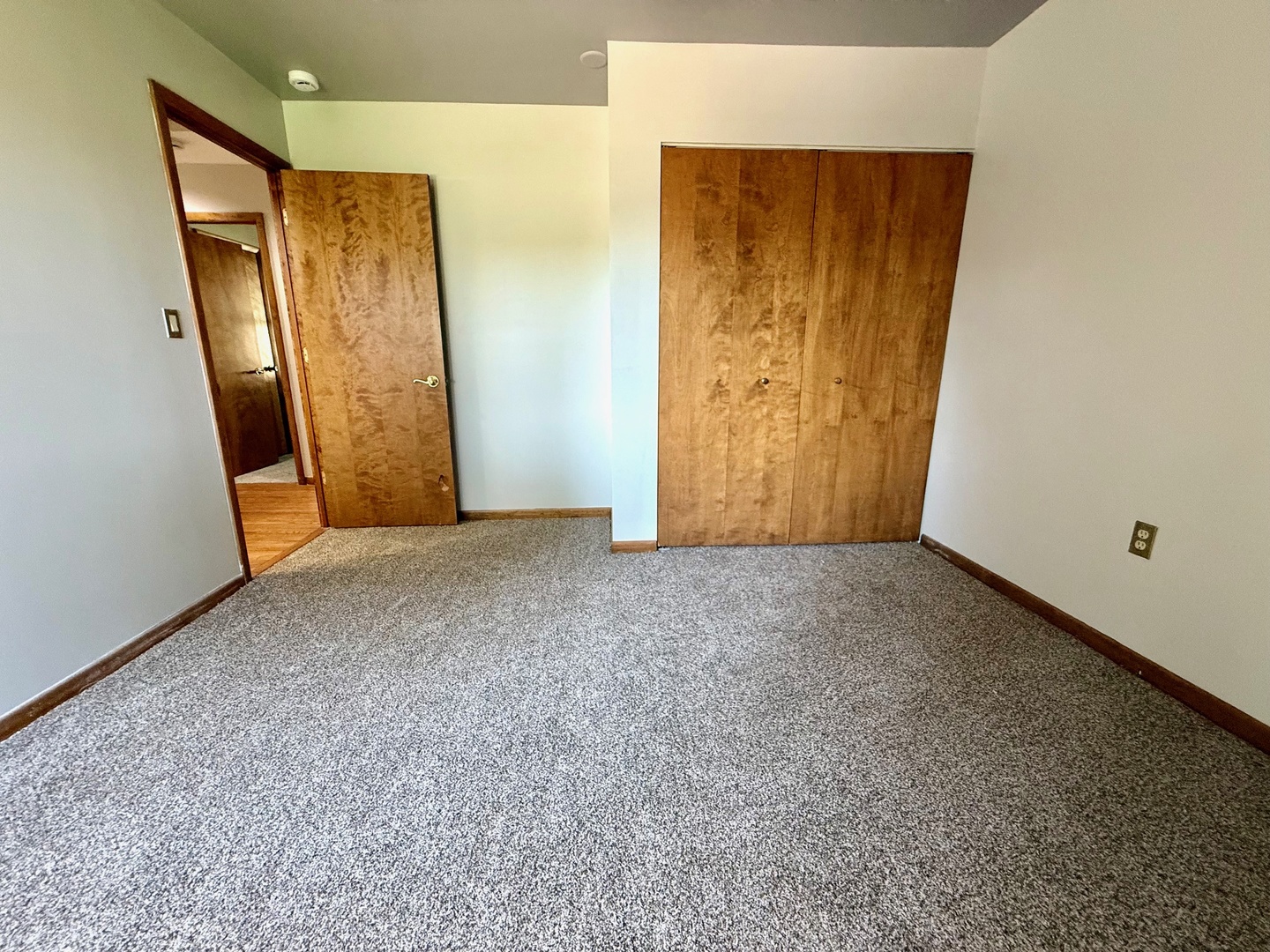 707 Sunset Circle Streamwood, IL 60107 - Photo 7 of 17 an empty room with closet and mirror