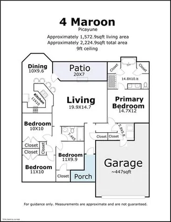 $225,000 | 4 Maroon Drive, Picayune, MS 39466