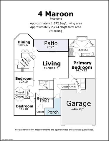 4 Maroon Drive Picayune, MS 39466 - Photo 2 of 33