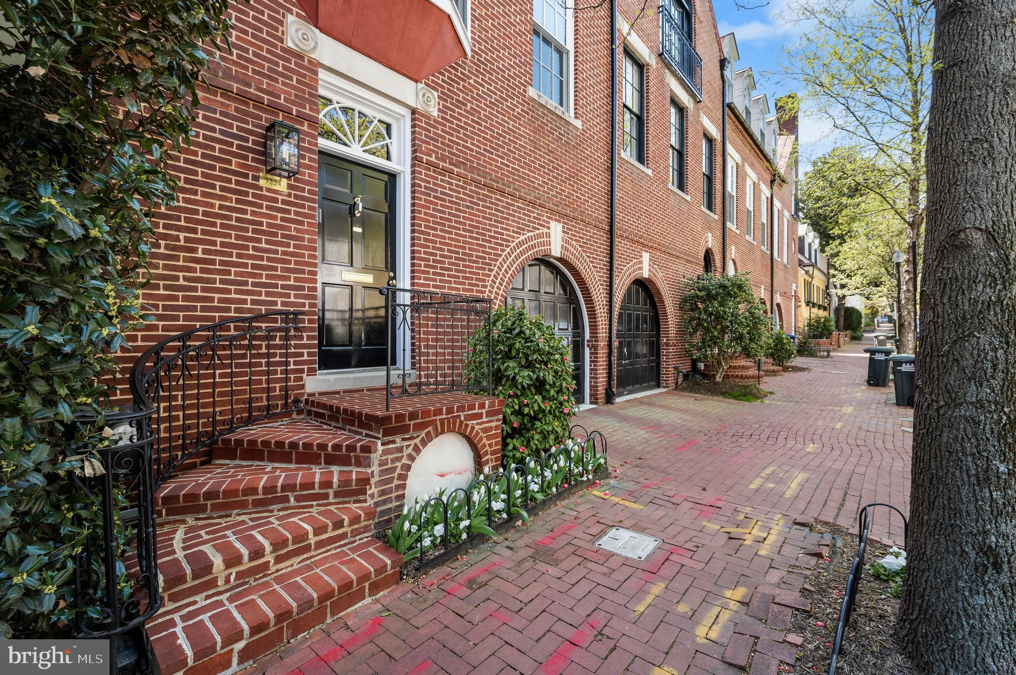 3224 Volta Place Northwest Washington, DC 20007 - Photo 2 of 35 a front view of a house