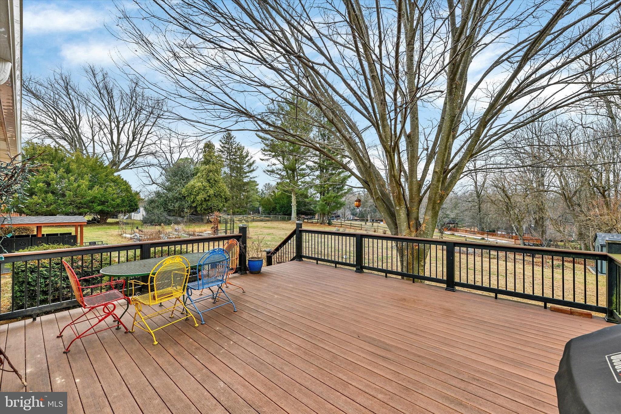13324 Manor Road Baldwin, MD 21013 - Photo 14 of 34 a view of deck with furniture and trees