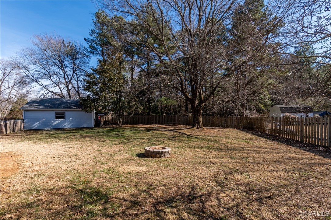 12047 Sunset Drive Ashland, VA 23005 - Photo 25 of 26 a backyard of a house