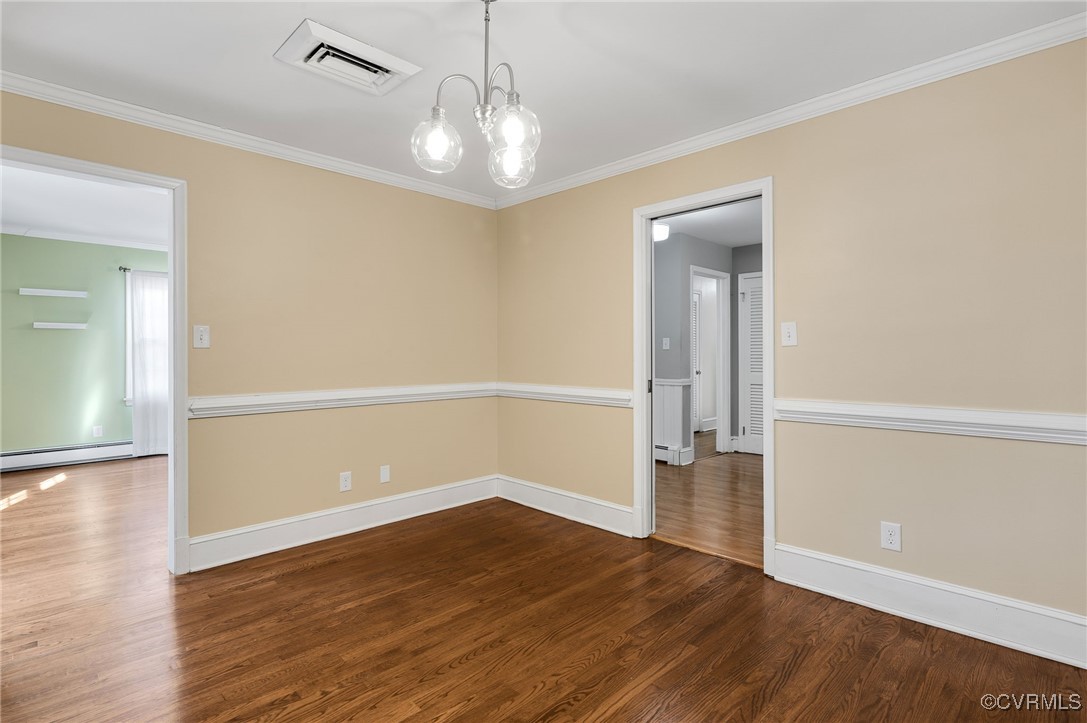 12047 Sunset Drive Ashland, VA 23005 - Photo 6 of 26 wooden floor in an empty room with a window