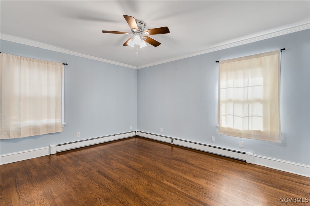 12047 Sunset Drive Ashland, VA 23005 - Photo 10 of 26 wooden floor in an empty room with a window