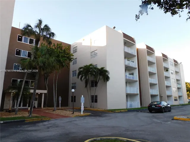 a front view of a building with street