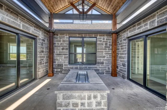a front view of a house with a porch
