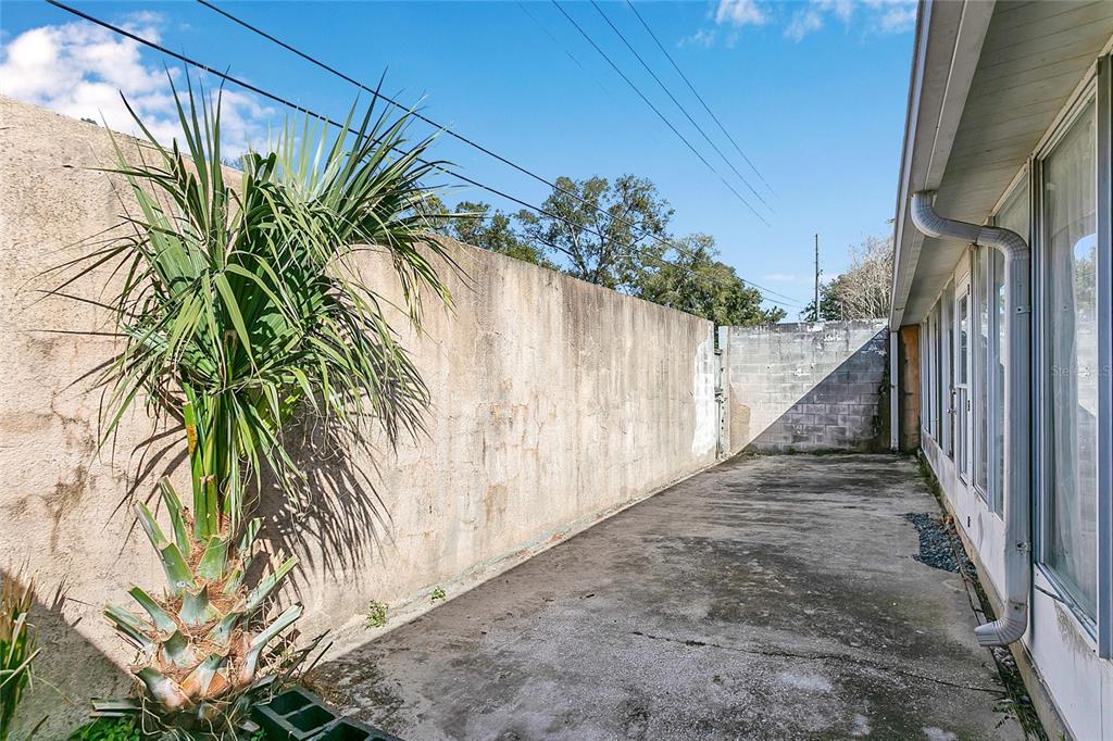 561 East Orange Street Altamonte Springs, FL 32701 - Photo 23 of 24 a view of a palm tree with wooden fence