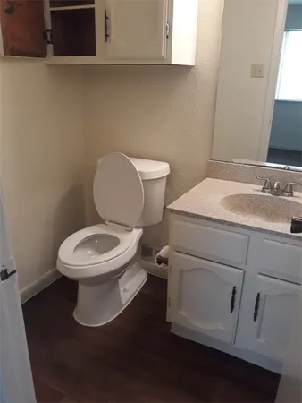 a white toilet sitting next to a bathroom sink