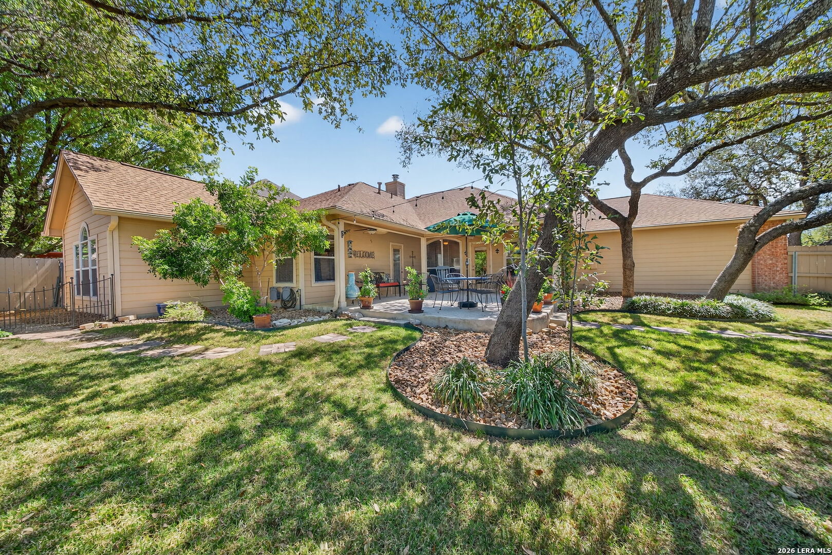 9331 Tyler Oaks Helotes, TX 78023 - Photo 38 of 47 a view of a house with a yard