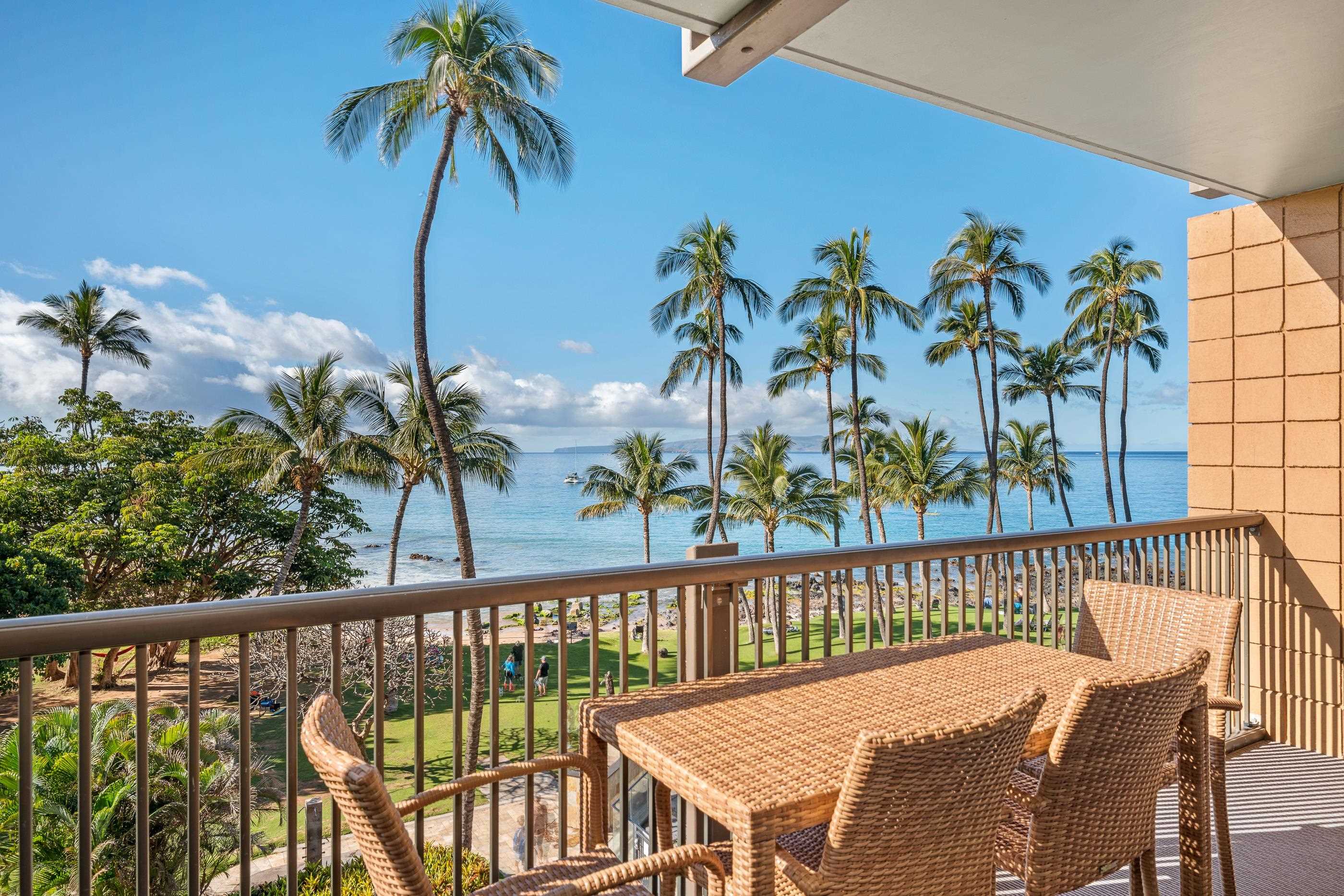 2960 South Kihei Road, Unit 310 Kihei, HI 96753 - Photo 14 of 35 a view of a balcony with potted plants