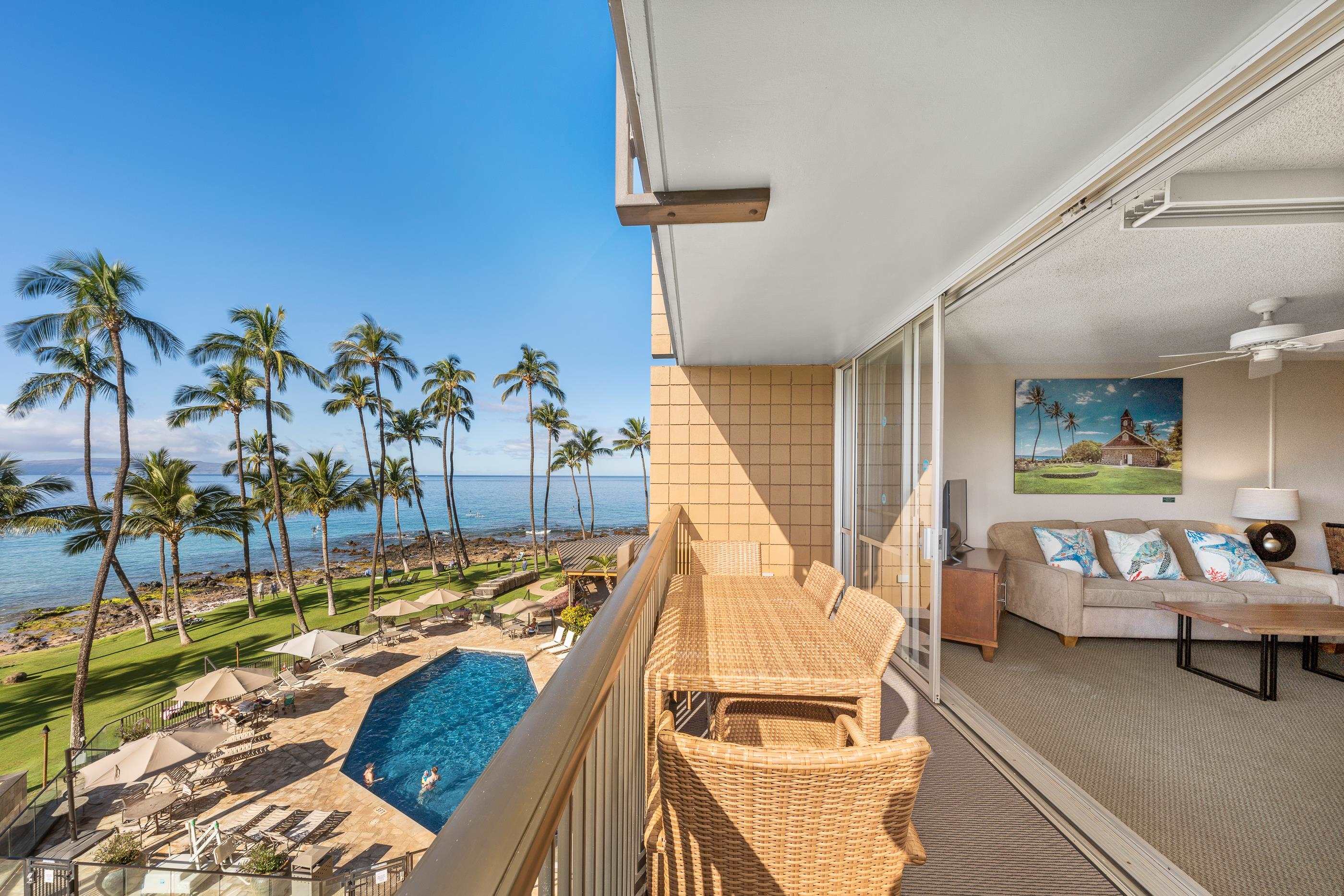 2960 South Kihei Road, Unit 310 Kihei, HI 96753 - Photo 15 of 35 a view of a living room and dining room