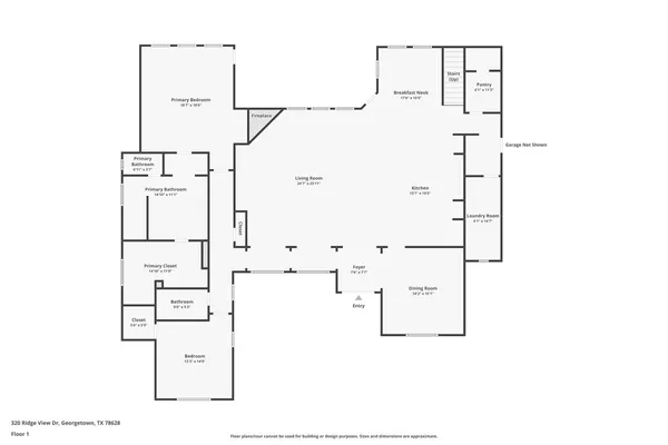 $995,000 | 320 Ridge View Drive, Georgetown, TX 78628